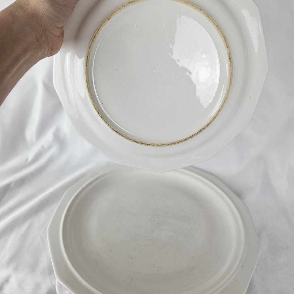 (2) Pfaltzgraff Heritage White Dinner Plates - 10-3/8” Diameter These - Set of 2 - Picture 2 of 4
